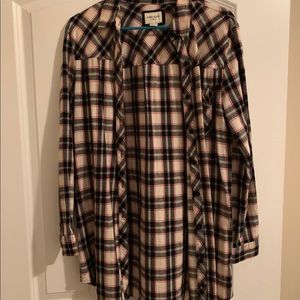 Women’s long flannel